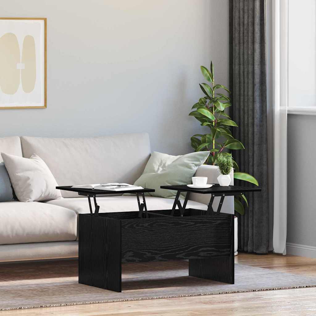 Coffee table Black oak 102 x 50.5 x 46.5 cm