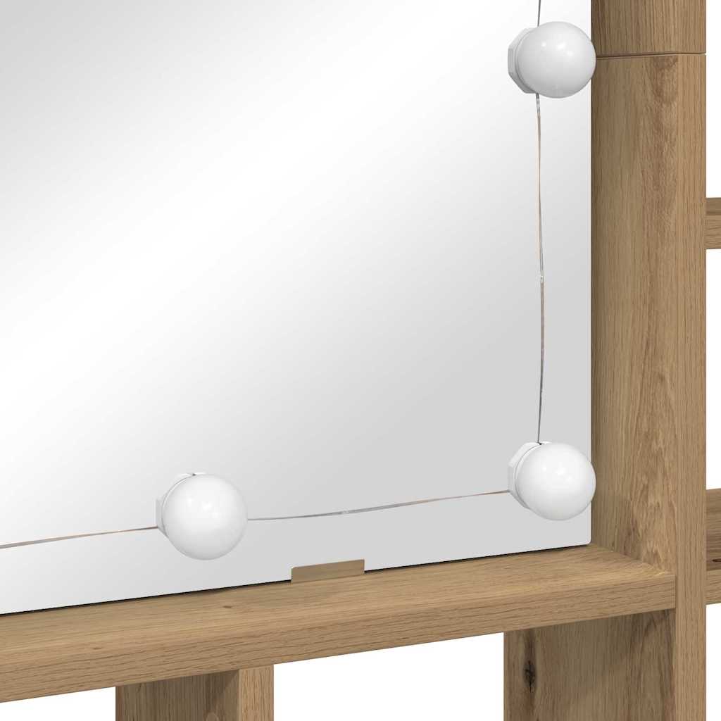 Mirror cabinet Artisan oak 91 x 15 x 76.5 cm