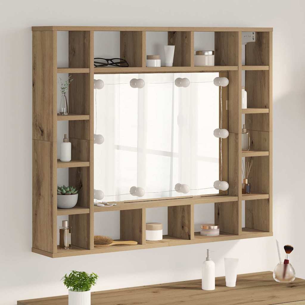 Mirror cabinet Artisan oak 91 x 15 x 76.5 cm