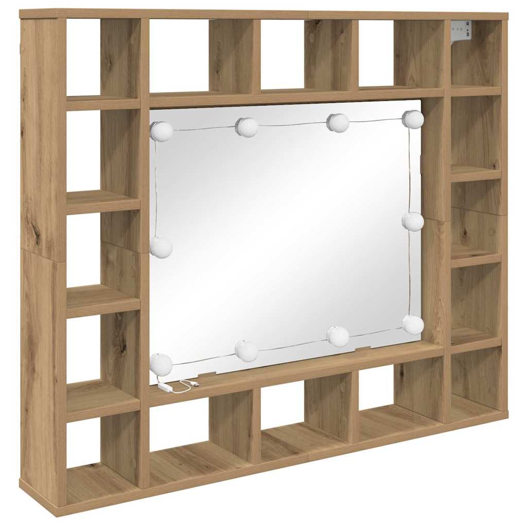 Mirror cabinet Artisan oak 91 x 15 x 76.5 cm
