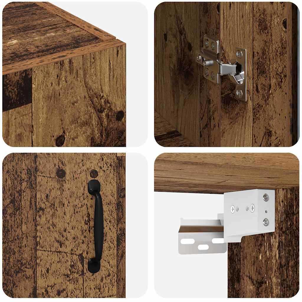 Kabantis sieninis kabinetas Ruda 69.5 x 34 x 90 cm