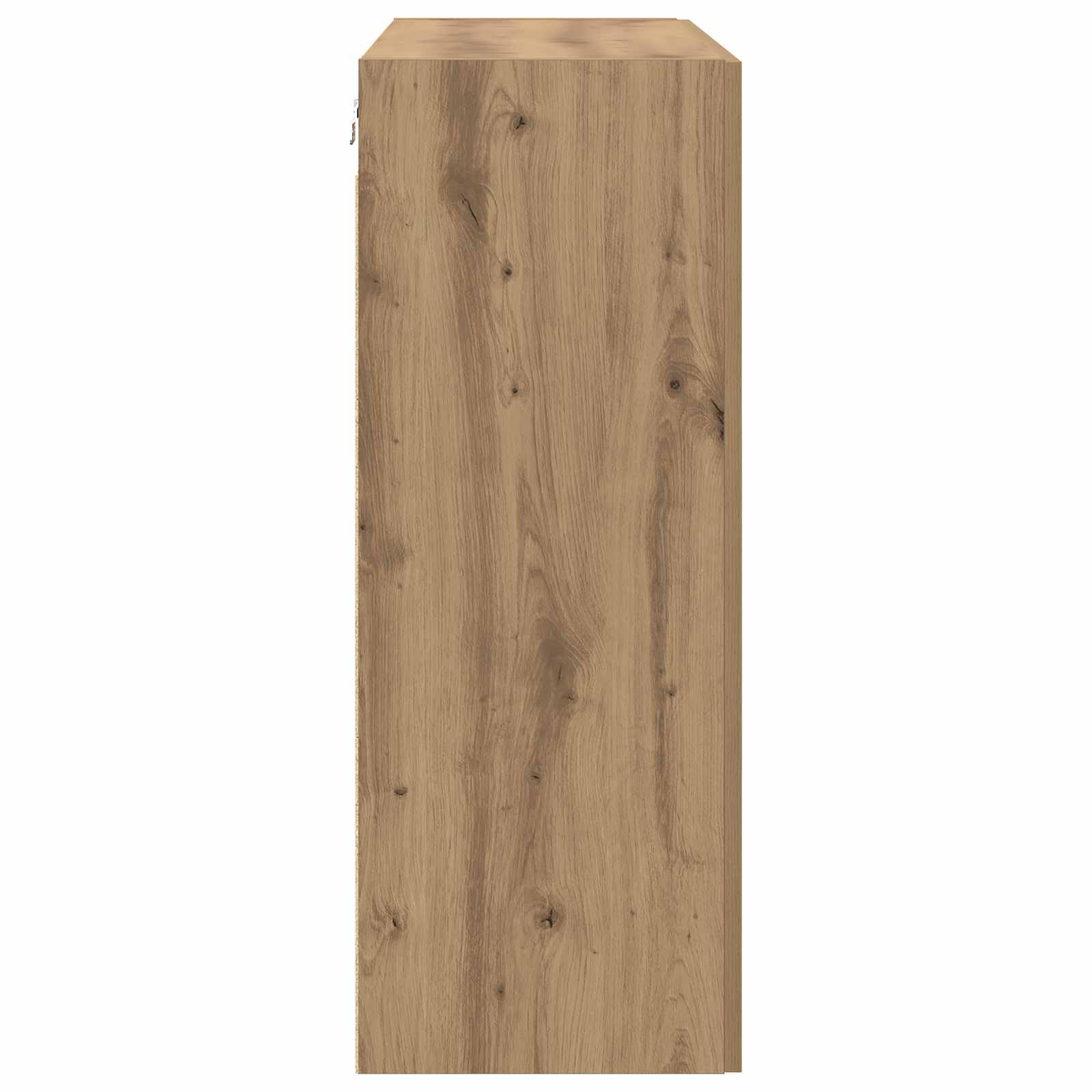 Piekaramais skapis ar artisāna ozolkoka apdari 69,5 x 34 x 90 cm