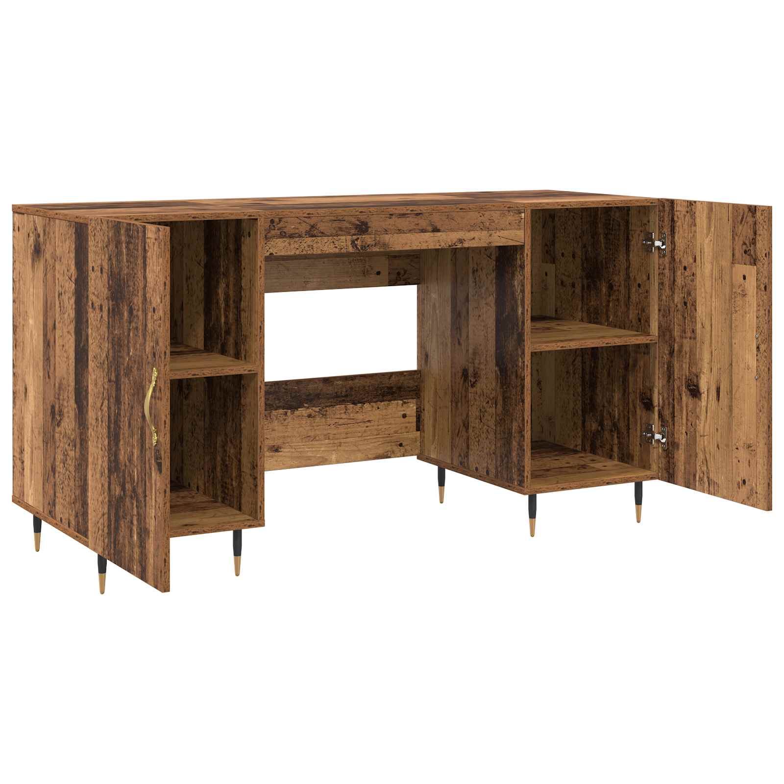 Galds Vecs koks 140 x 50 x 75 cm Apstrādāta koksne