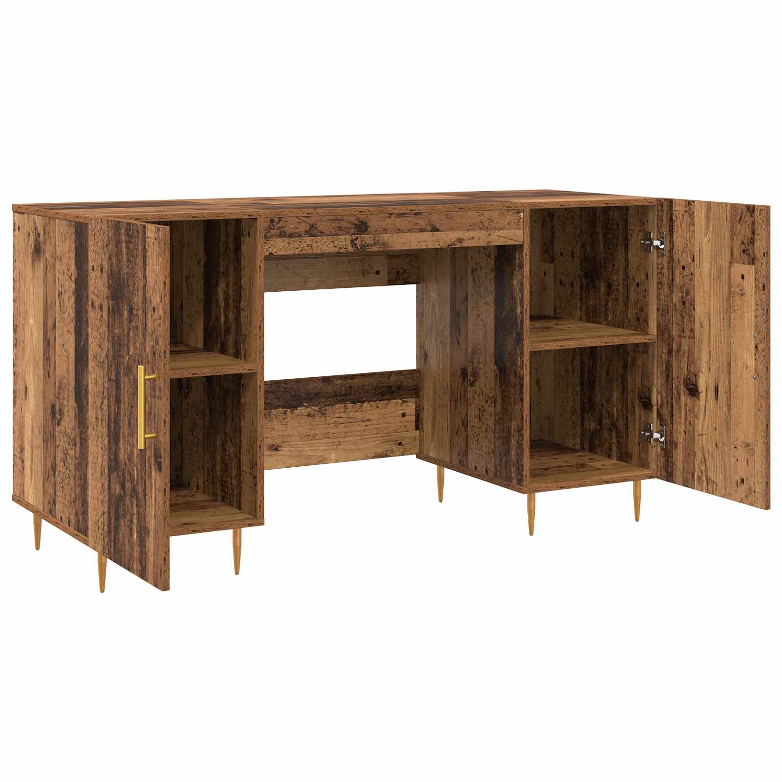 Galds Vecs koks 140 x 50 x 75 cm Apstrādāta koksne