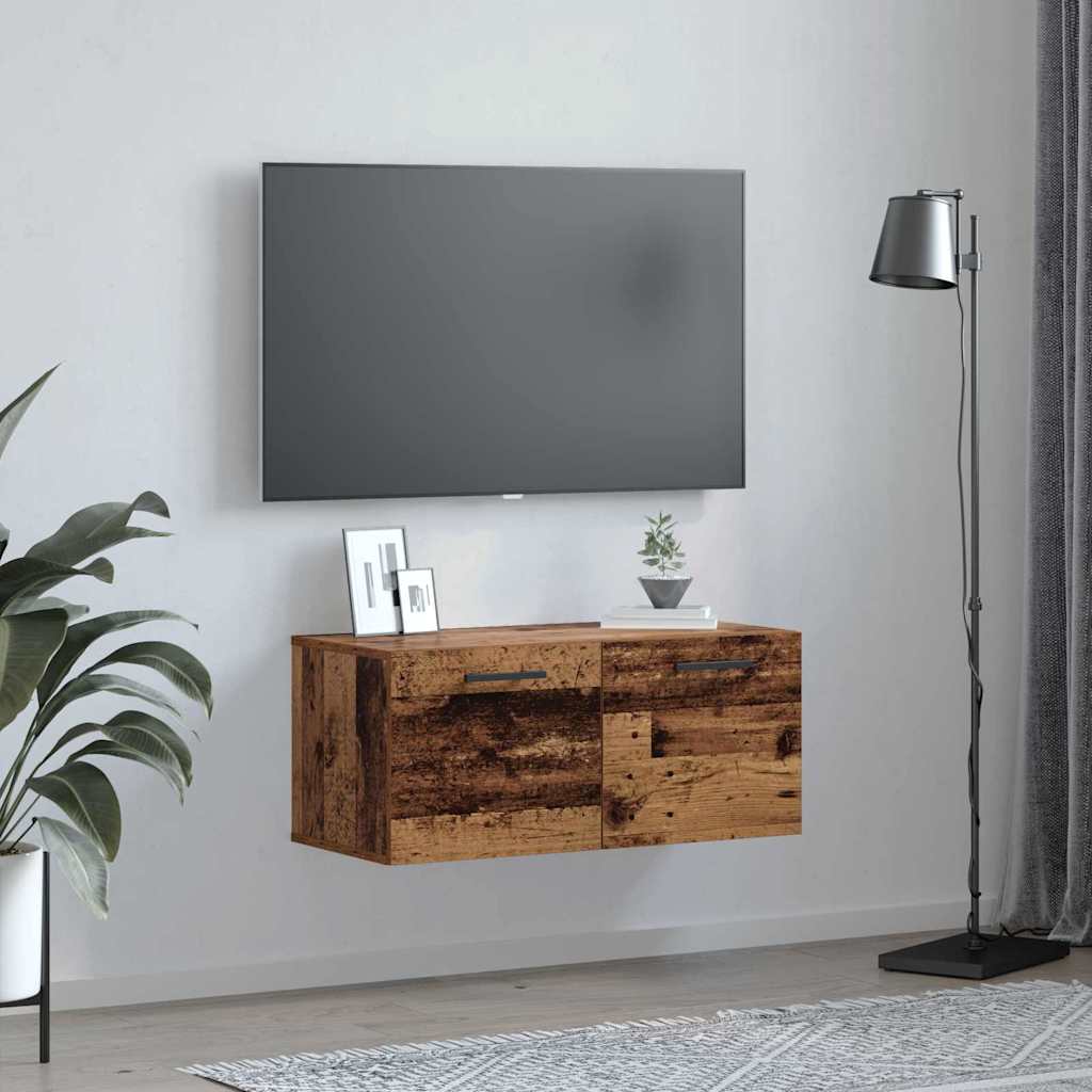 Wall cabinet Old wood 80 x 36.5 x 35 cm