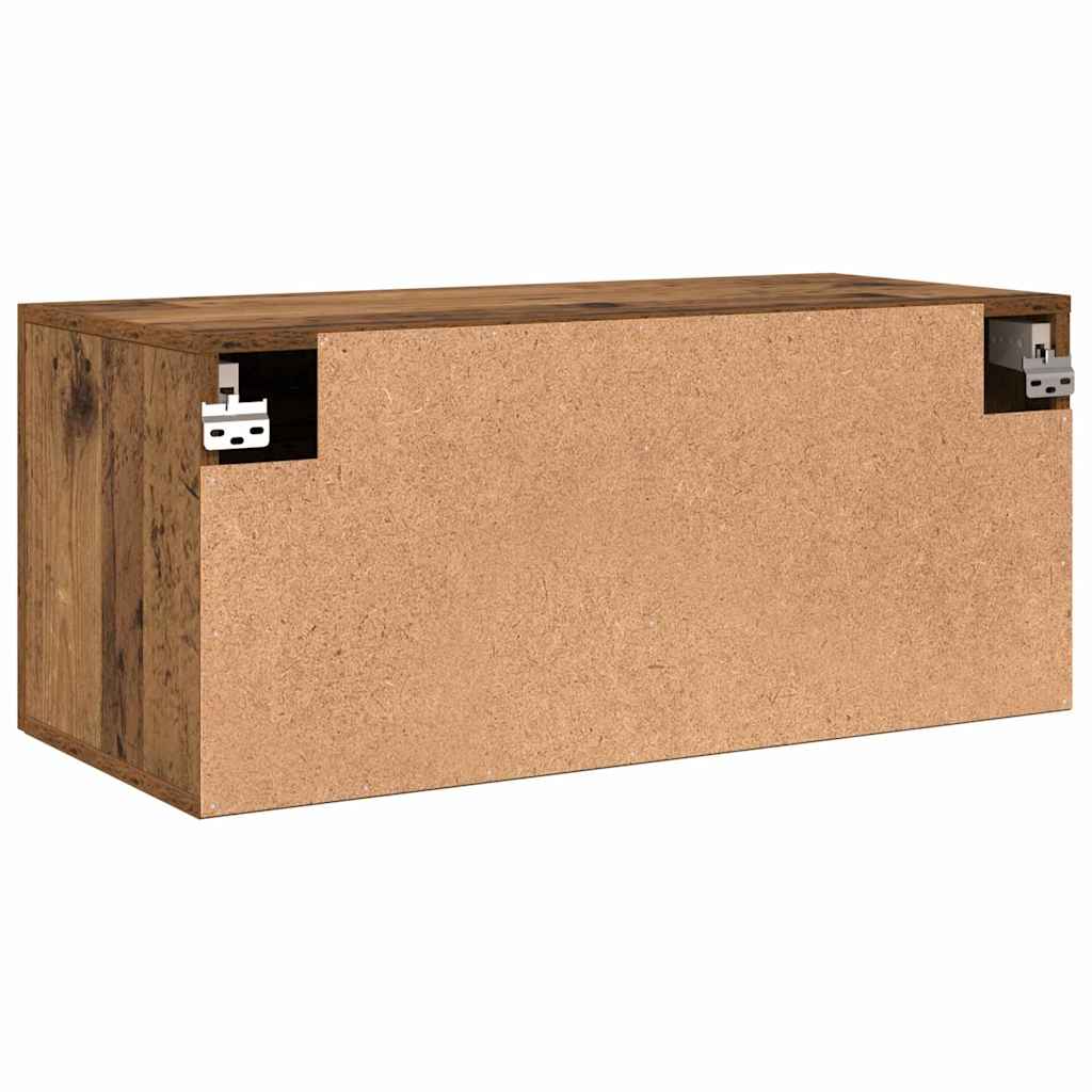 Wall cabinet Old wood 80 x 36.5 x 35 cm