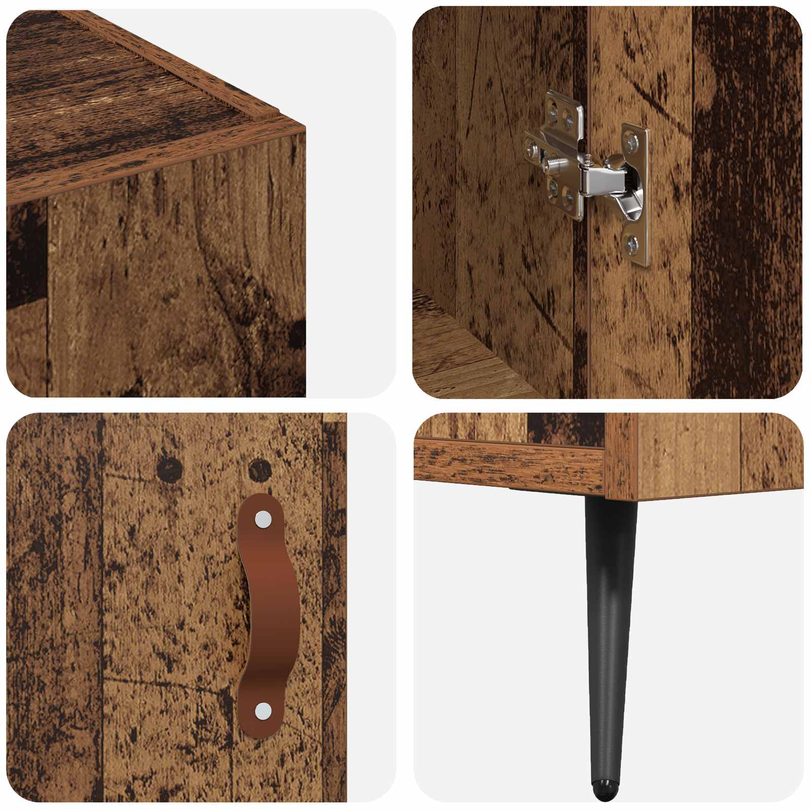 Kabal Old Wood 89.5 x 34 x 80 cm Processed Wood
