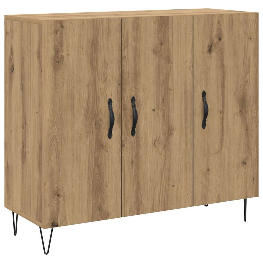 Kabalas artisano ąžuolo 90 x 34 x 80 cm Apdirbta mediena