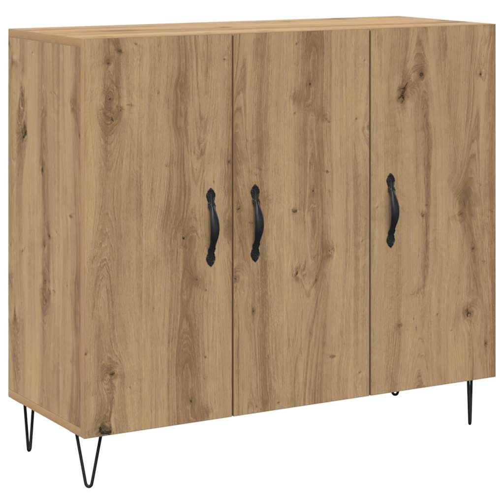 Kabalas artisano ąžuolo 90 x 34 x 80 cm Apdirbta mediena