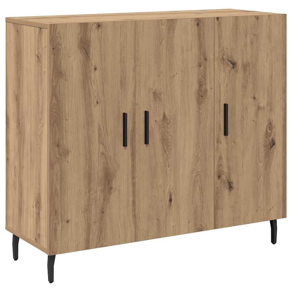 Kabalas su saugykla su durimis Ruda 90 x 34 x 80 cm Apdirbta mediena