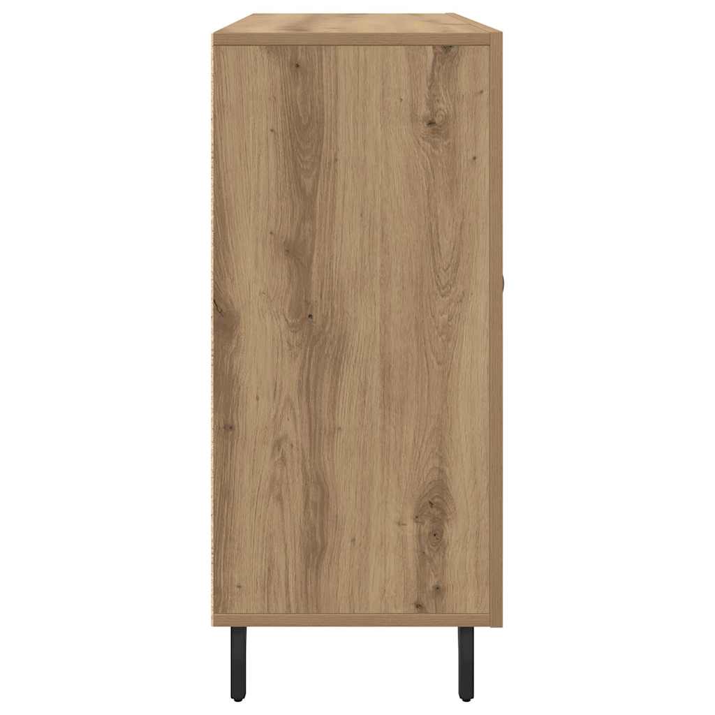 Kabalas su saugykla su durimis Ruda 90 x 34 x 80 cm Apdirbta mediena