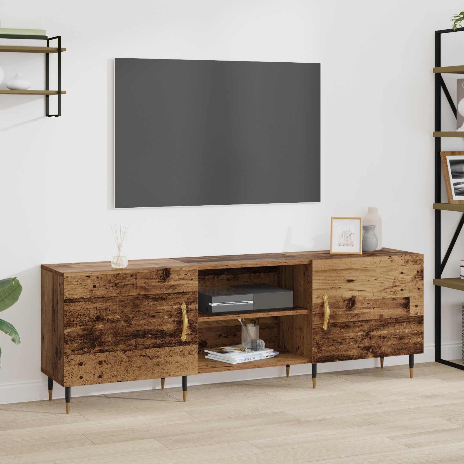 Televizora skapītis Vecs koks 150 x 30 x 50 cm