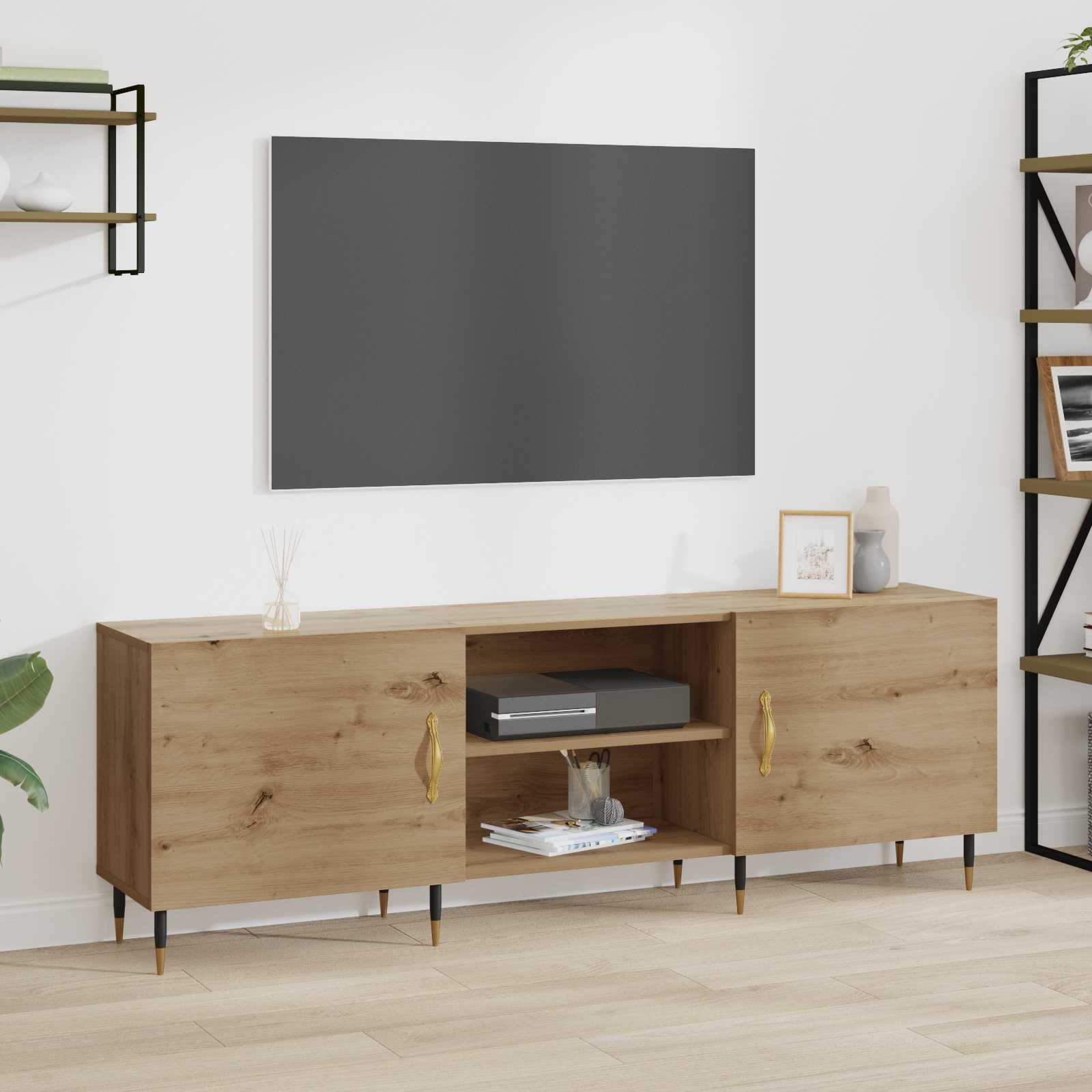 Televizoriaus spintelė artisano ąžuolo 150 x 30 x 50 cm