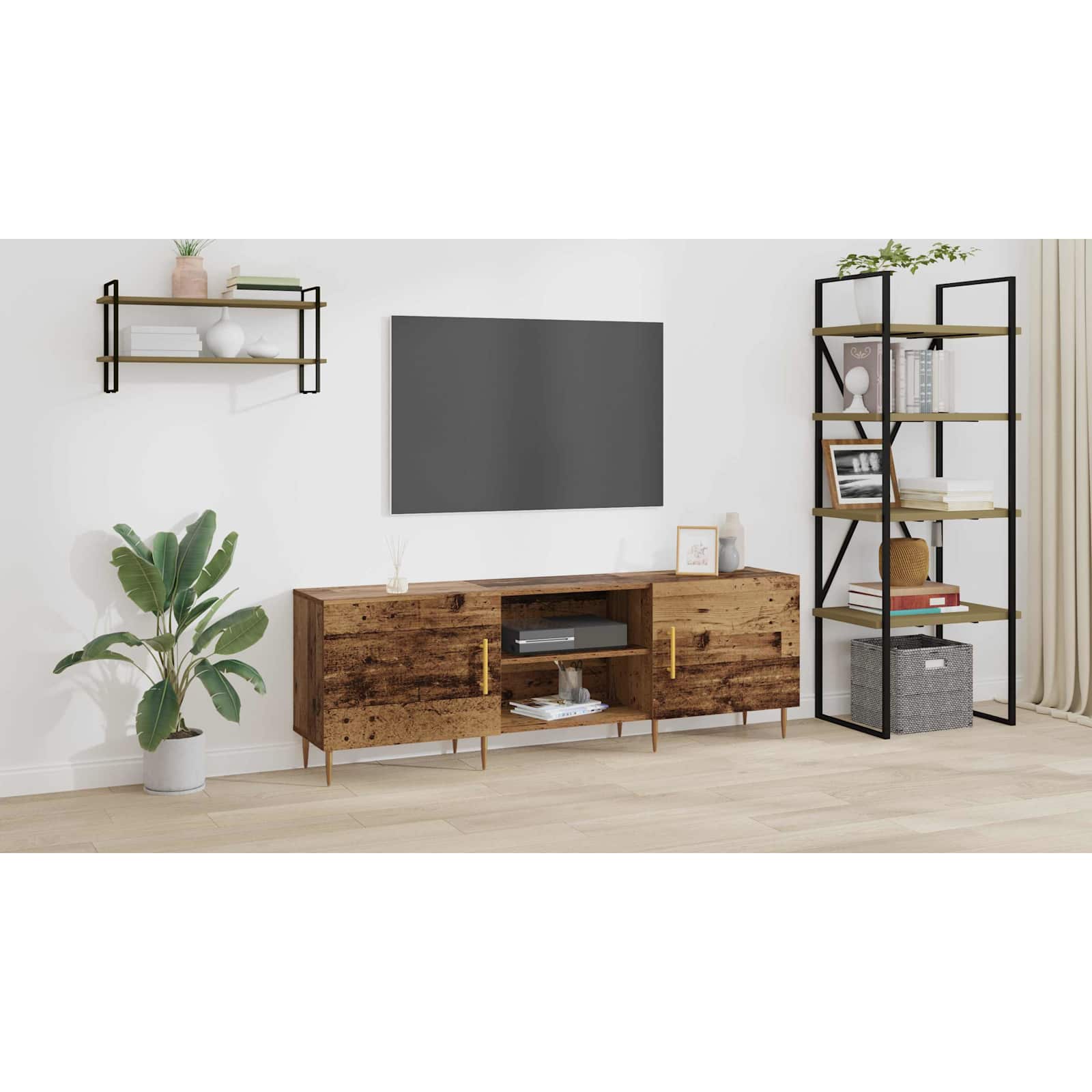 Televizora skapītis Vecs koks 150 x 30 x 50 cm