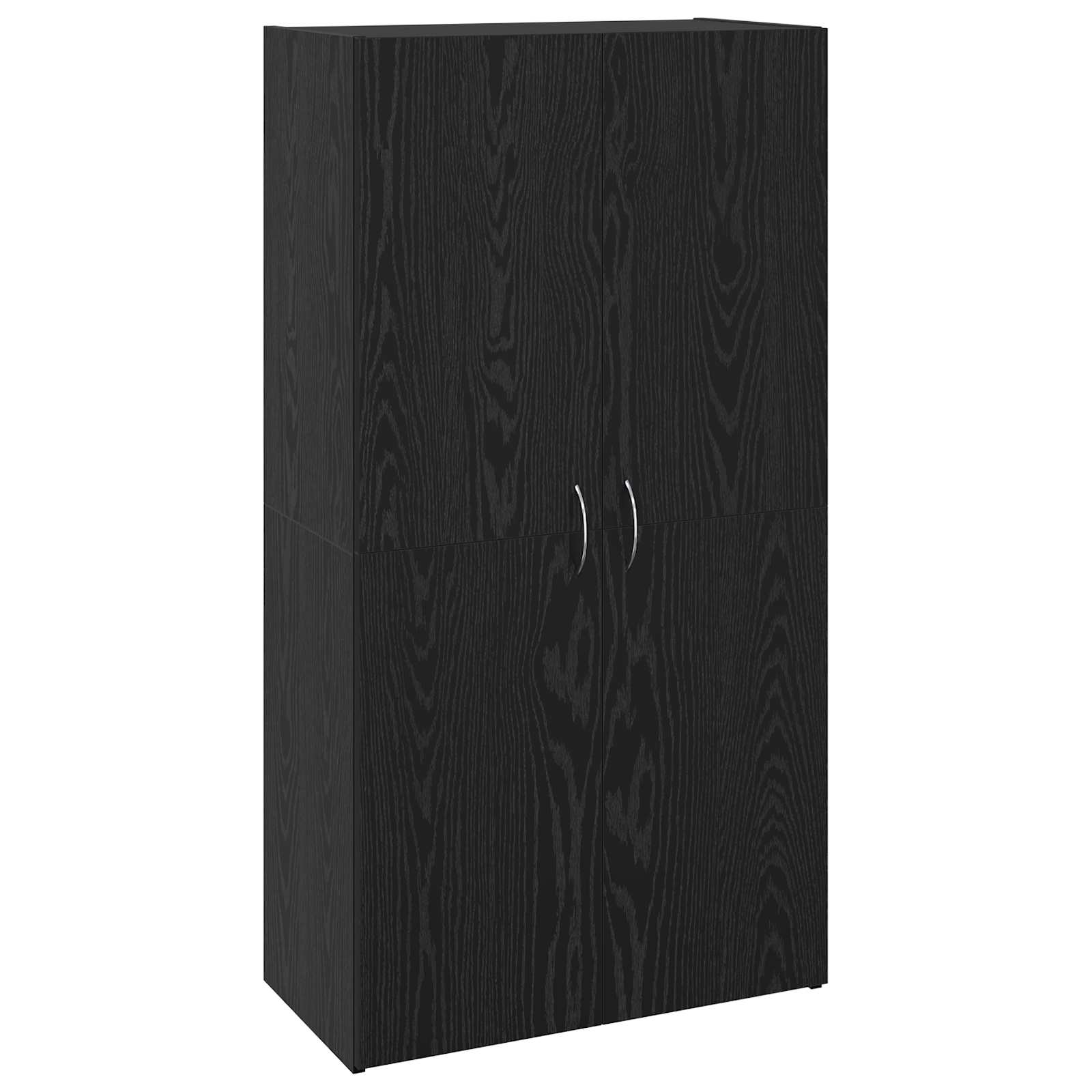Office cabinet with shelf Artisan oak 60 x 32 x 115 cm