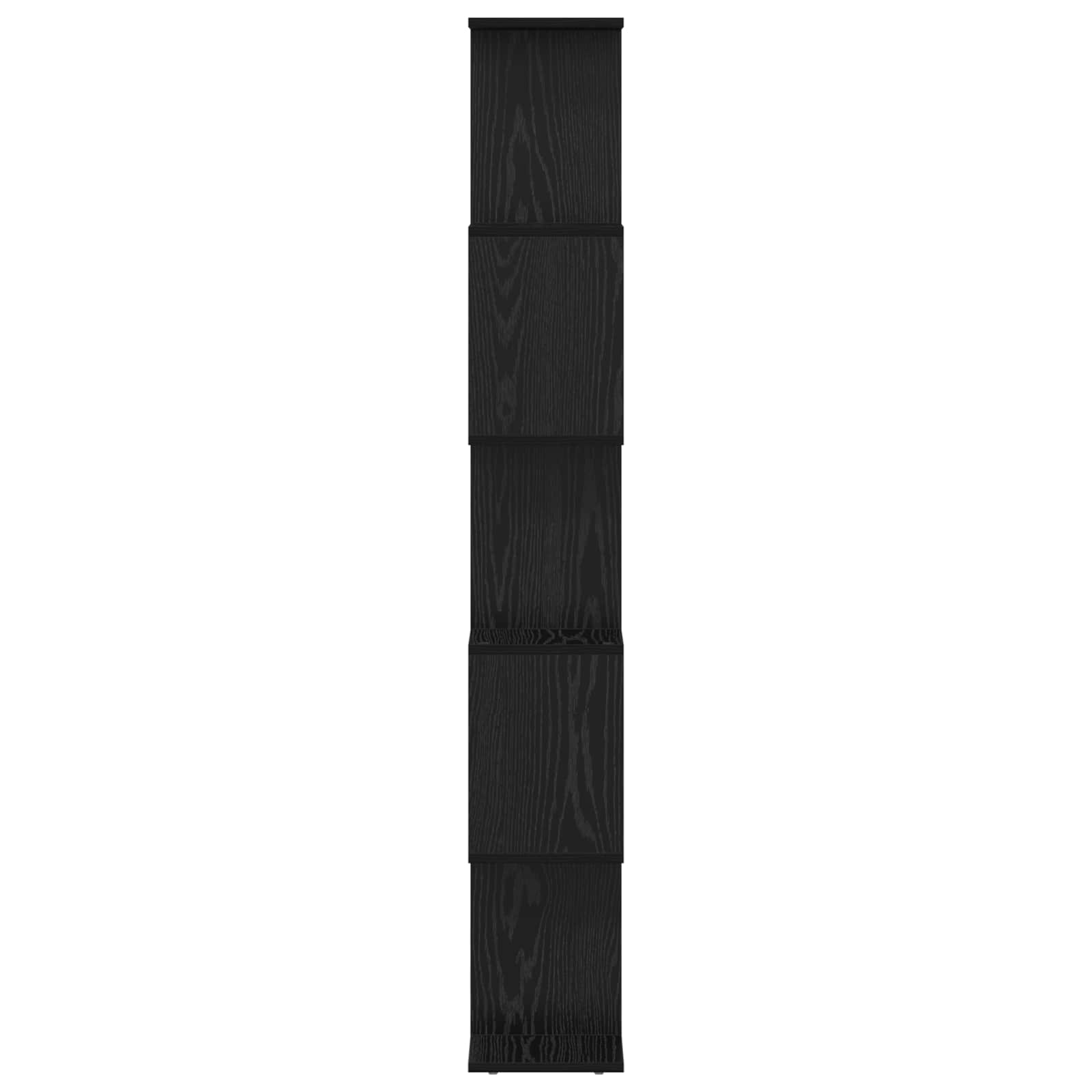Knygų spinta Juodas ąžuolas 70 x 24 x 161 cm Apdirbta mediena