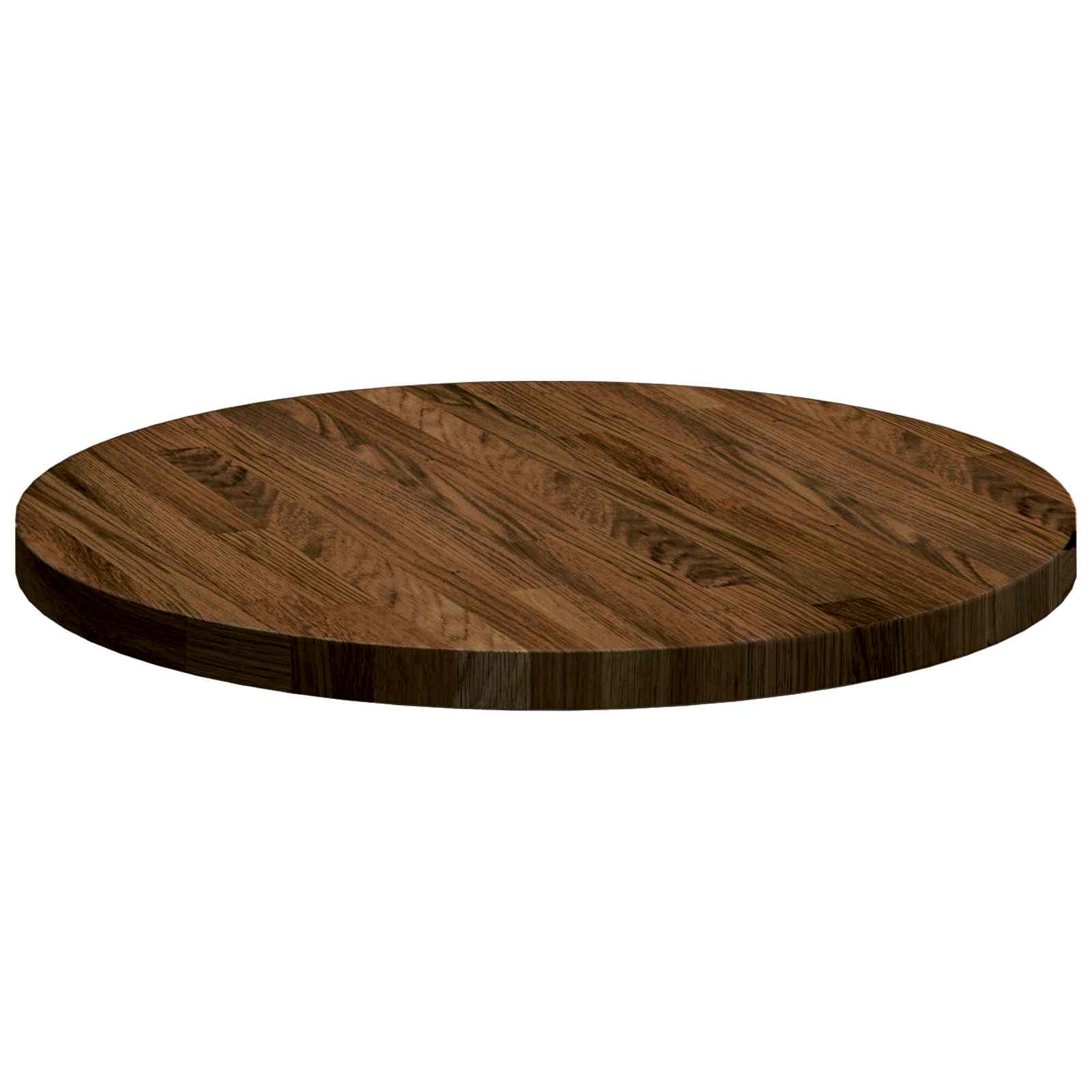 Galda virsma Gaiši brūna Ø 50 x 2.5 cm Cieta ozolkoka