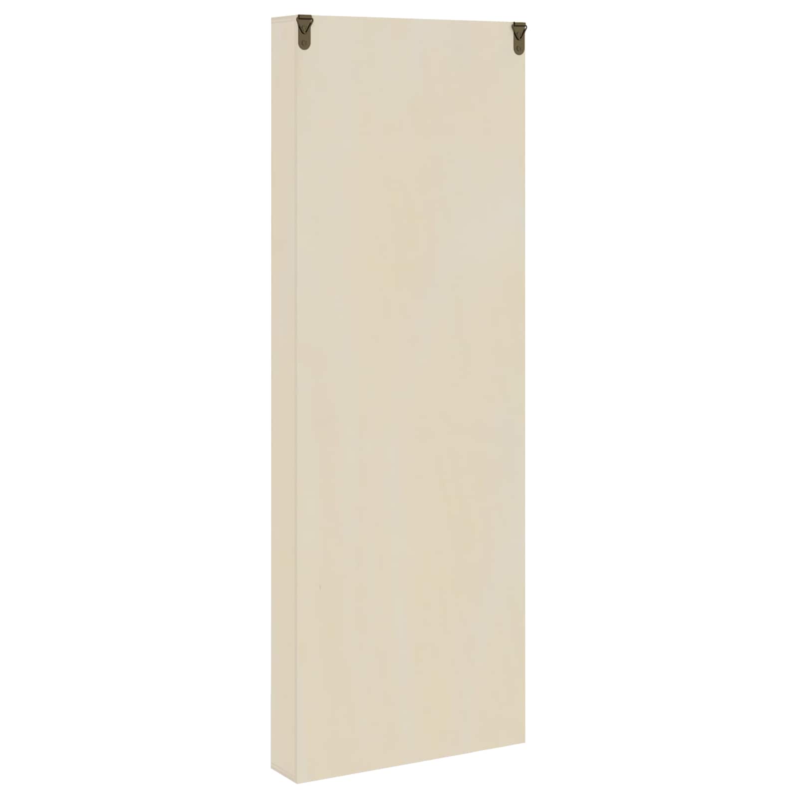Display Box with Storage Brown 21 x 4.5 x 59 cm Engineered wood