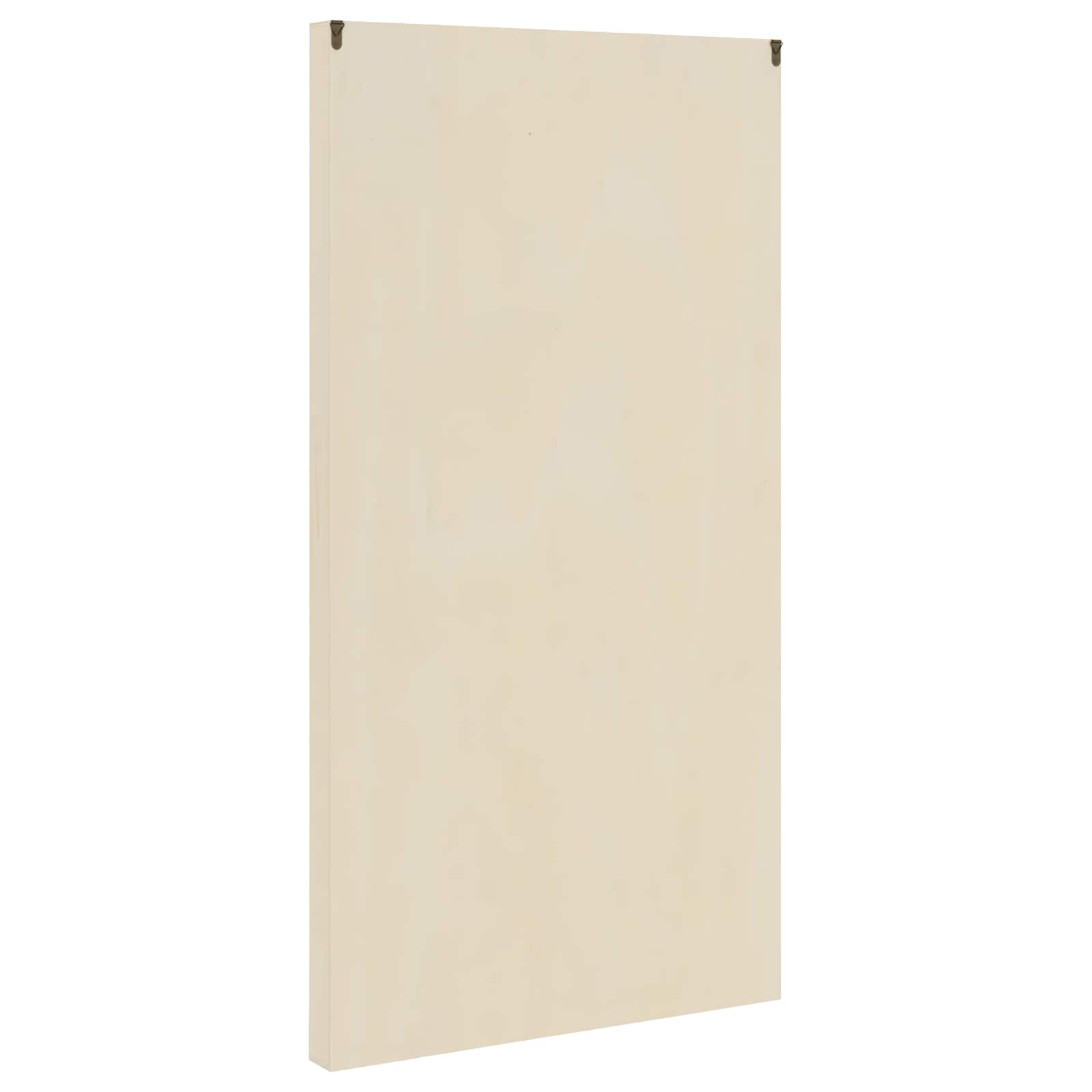 Sieninis vitrina Smėlio 50 x 4,5 x 96 cm Apdirbta mediena