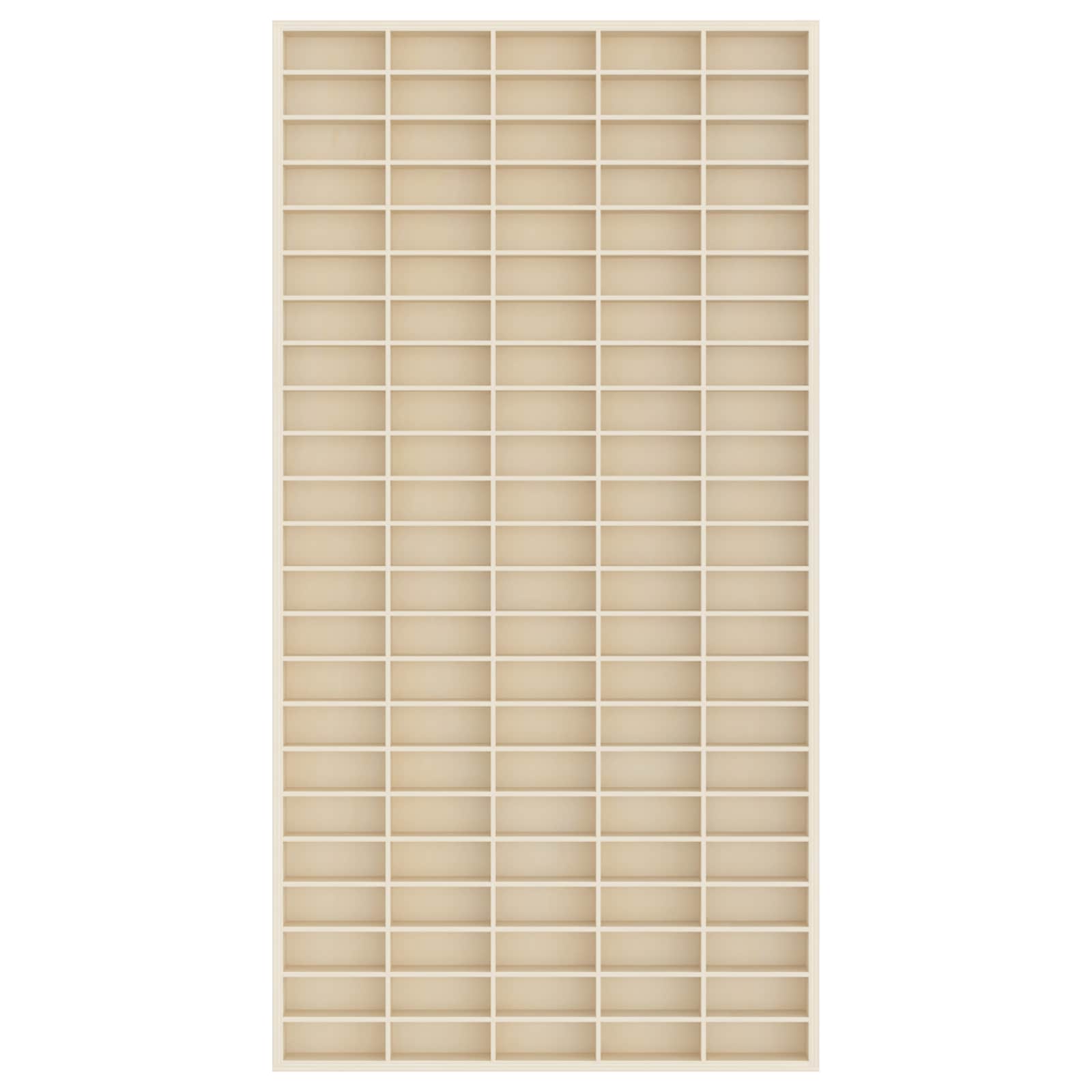 Sieninis vitrina Smėlio 50 x 4,5 x 96 cm Apdirbta mediena