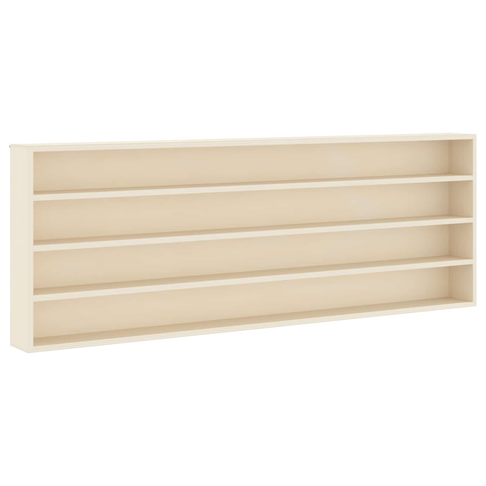 Sieninis vitrina Sieninis Smėlio 100 x 8,5 x 36 cm