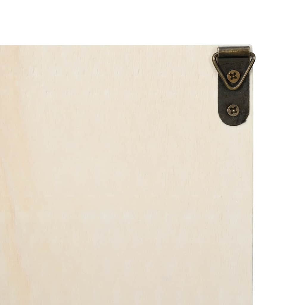 Sieninis vitrina su lentyna Smėlio 80 x 8,5 x 54 cm fanera