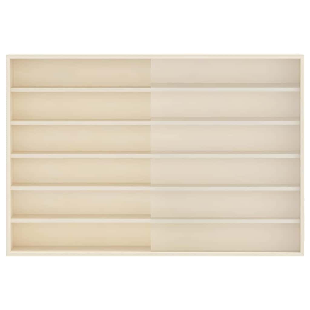 Sieninis vitrina su lentyna Smėlio 80 x 8,5 x 54 cm fanera