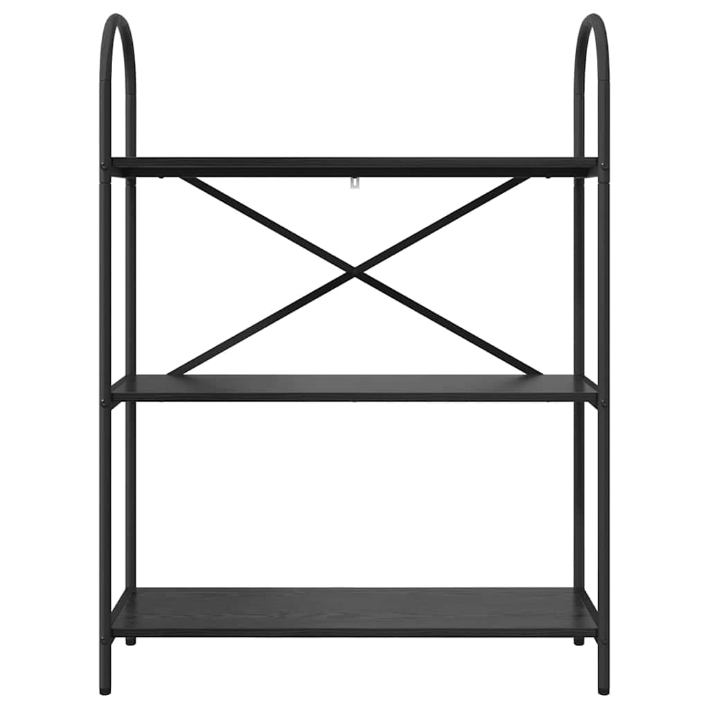 Knygų lentyna Juodas ąžuolas 80 x 30 x 109 cm Apdirbta mediena