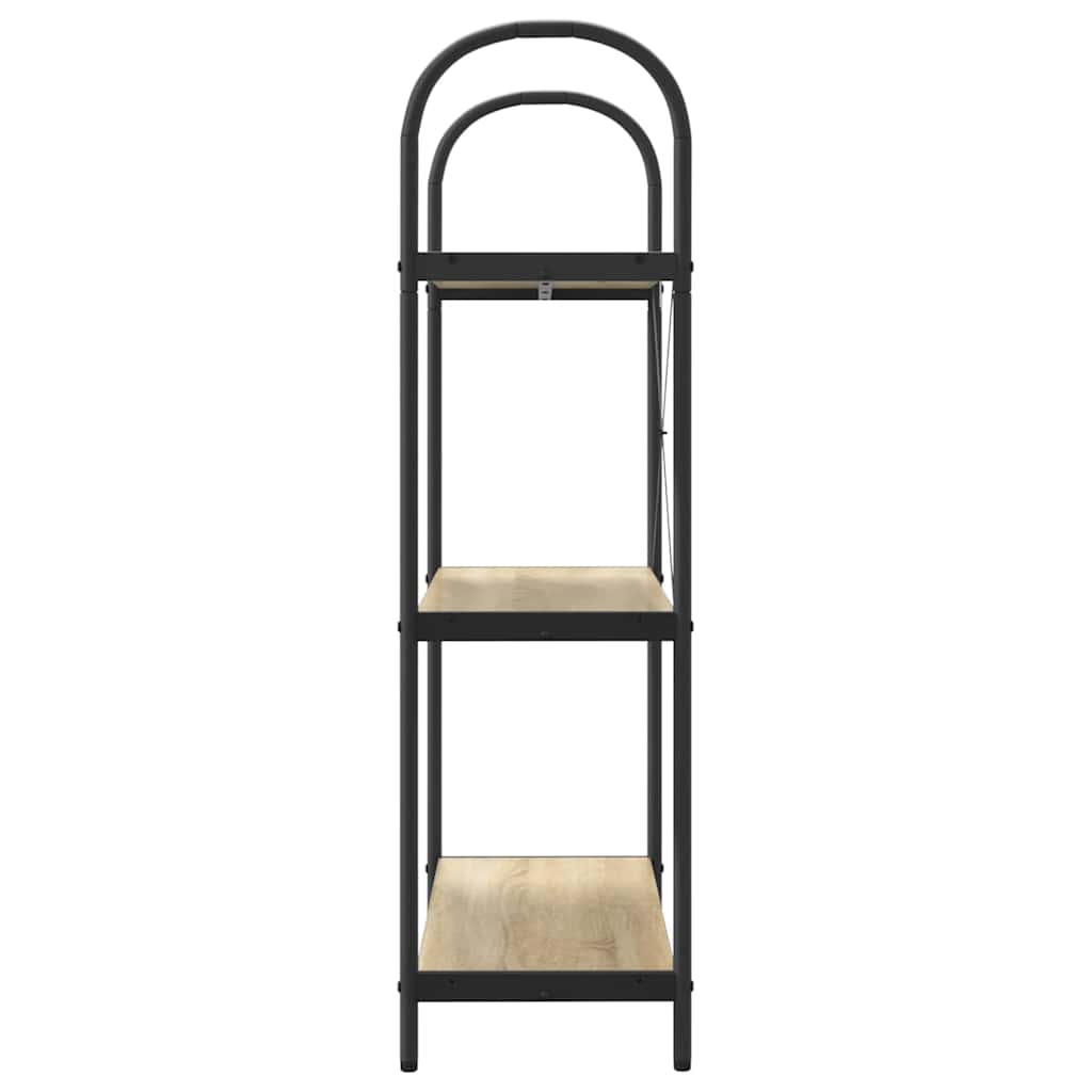 Bookcase Sonoma Oak 80 x 30 x 109 cm Engineered wood