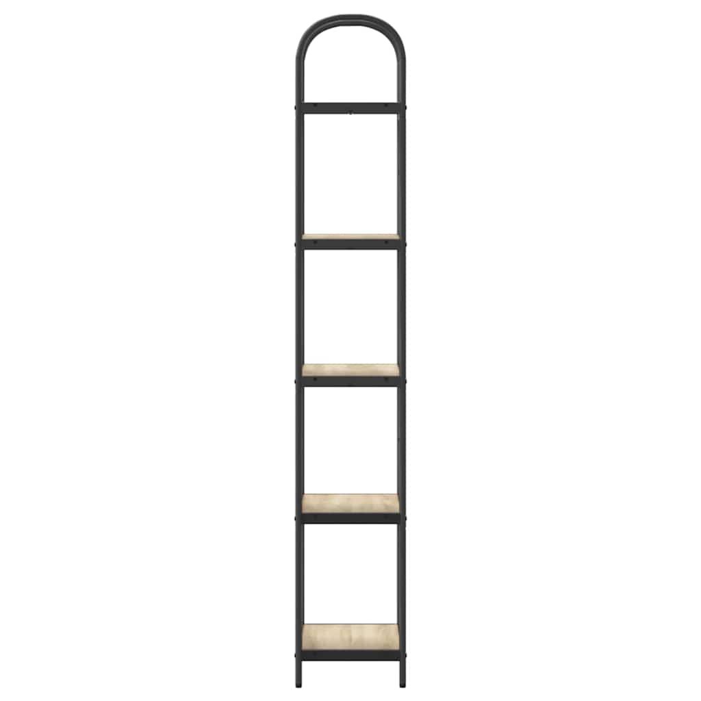 Bookcase Sonoma Oak 40 x 30 x 183 cm Engineered Wood