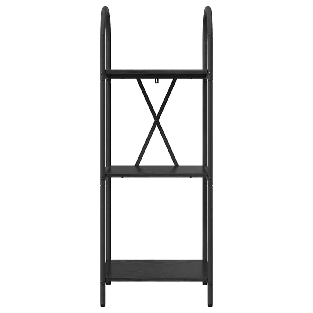 Knygų lentyna Juodas ąžuolas 40 x 30 x 109 cm Apdirbta mediena