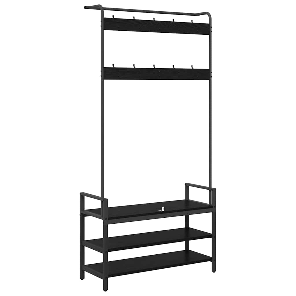 Paltas Juodojo ąžuolo 95 x 34 x 184 cm Apdirbta mediena