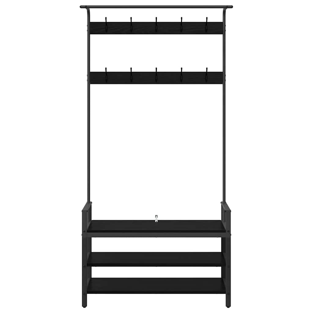 Paltas Juodojo ąžuolo 95 x 34 x 184 cm Apdirbta mediena
