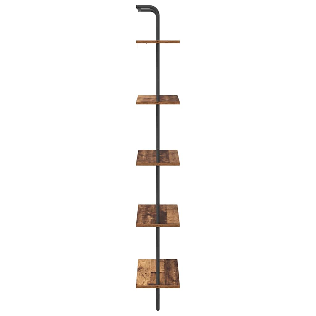 Knygų lentyna Senas medis 60 x 24 x 168 cm Apdirbta mediena
