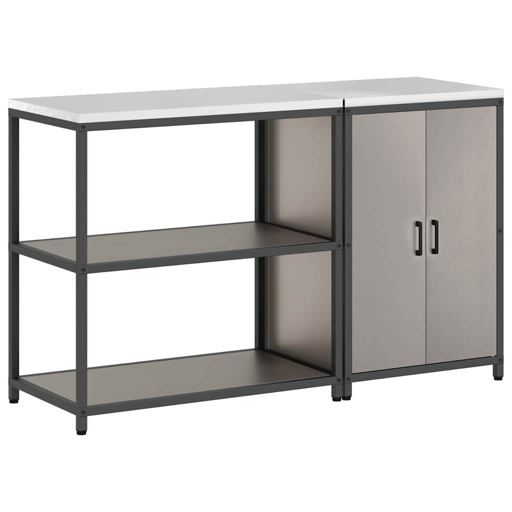 Kitchen storage set 2 pcs Rusty 150 x 50 x 92 cm