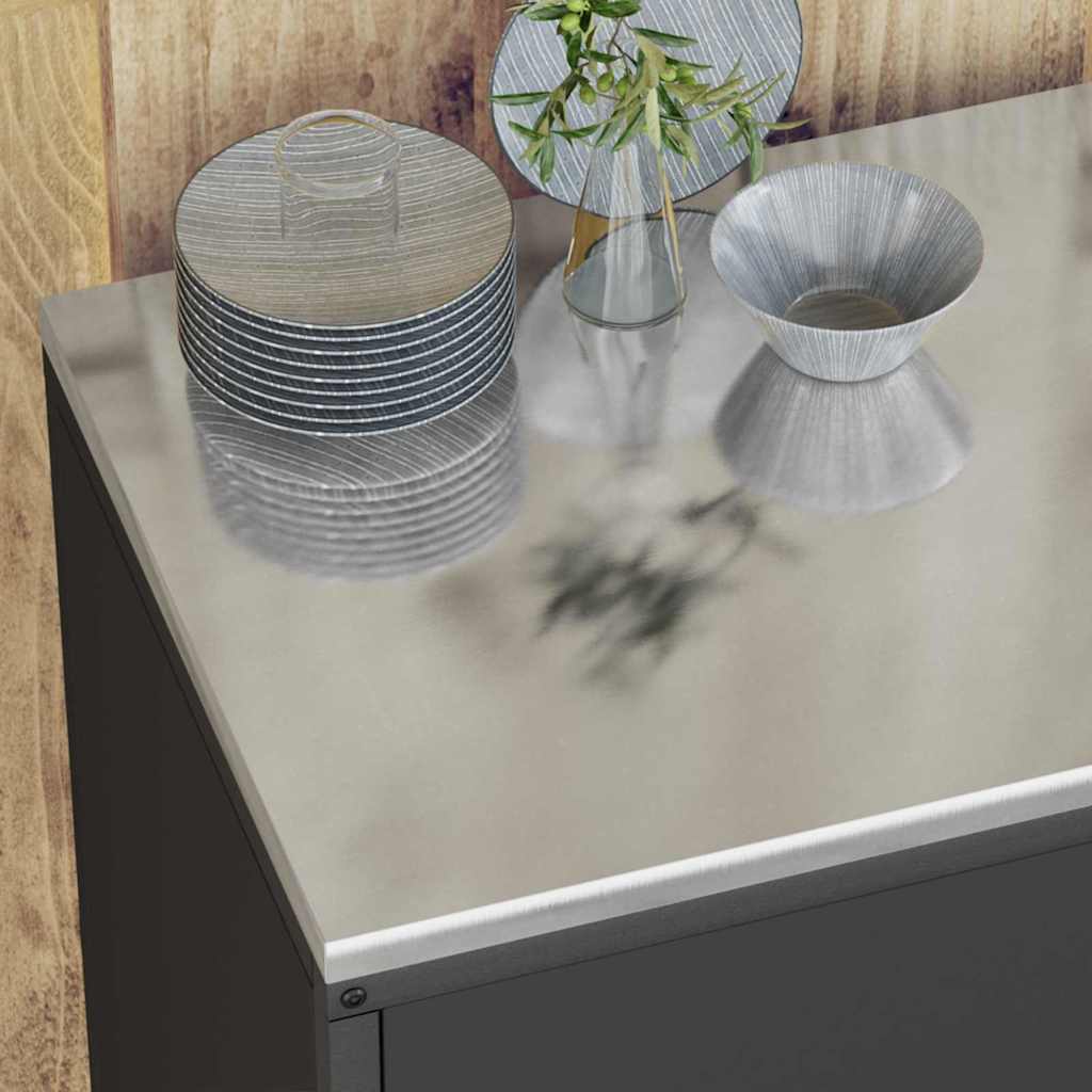 Virtuvės saugojimo rinkinys HATTEM 3 vnt. Juoda