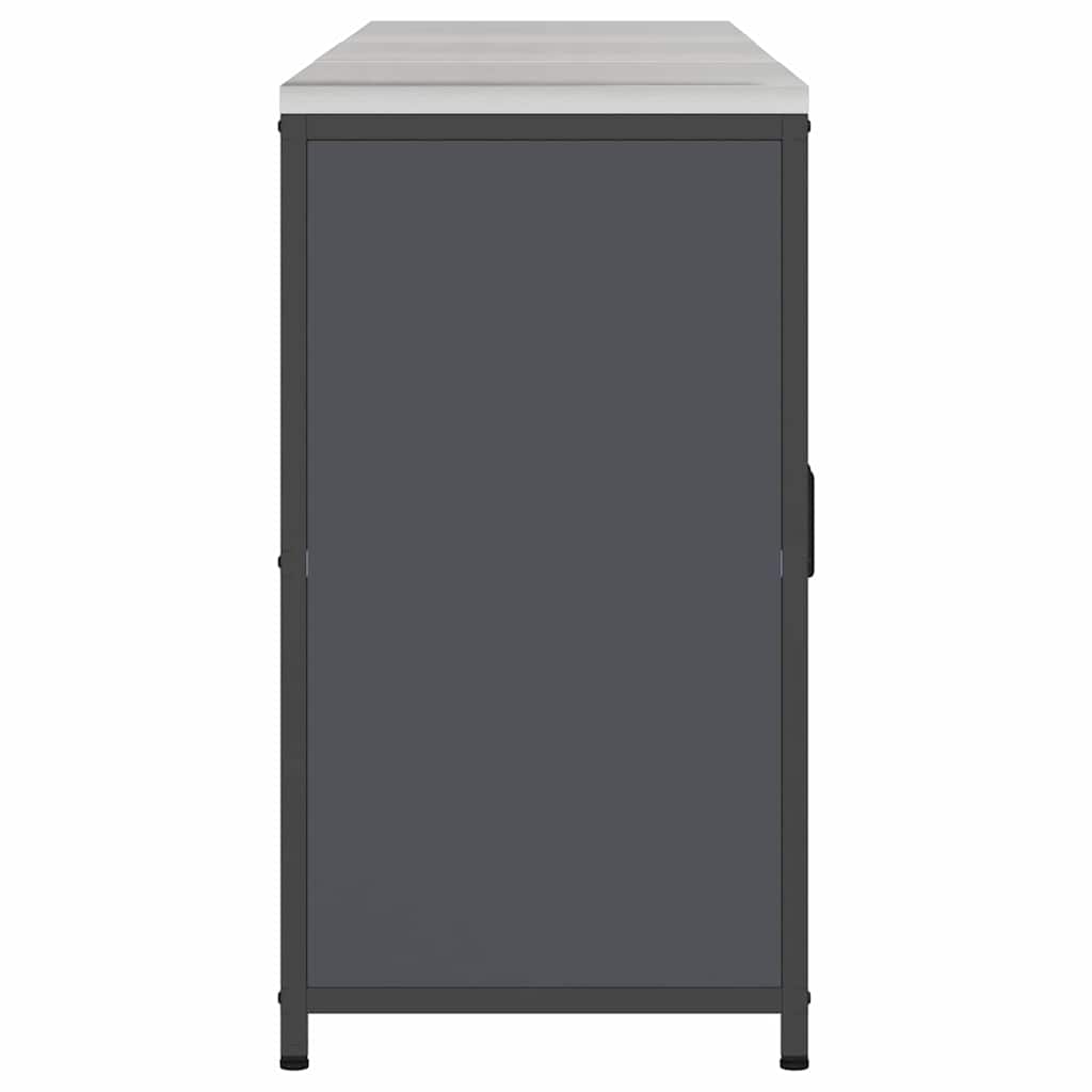Kitchen storage set 3 pcs Anthracite 210 x 50 x 92 cm
