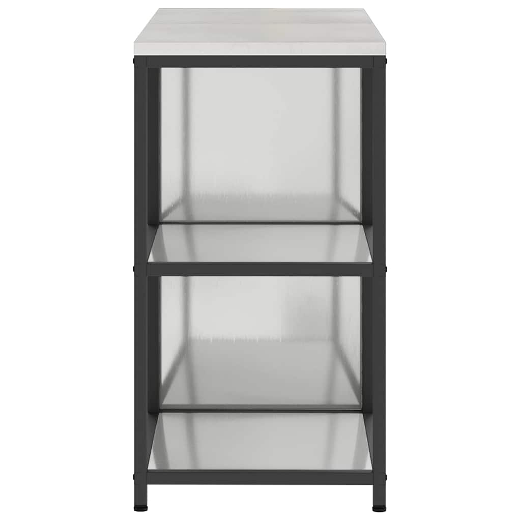 Virtuves uzglabāšanas komplekts 2 gab Sudraba 120 x 50 x 92 cm