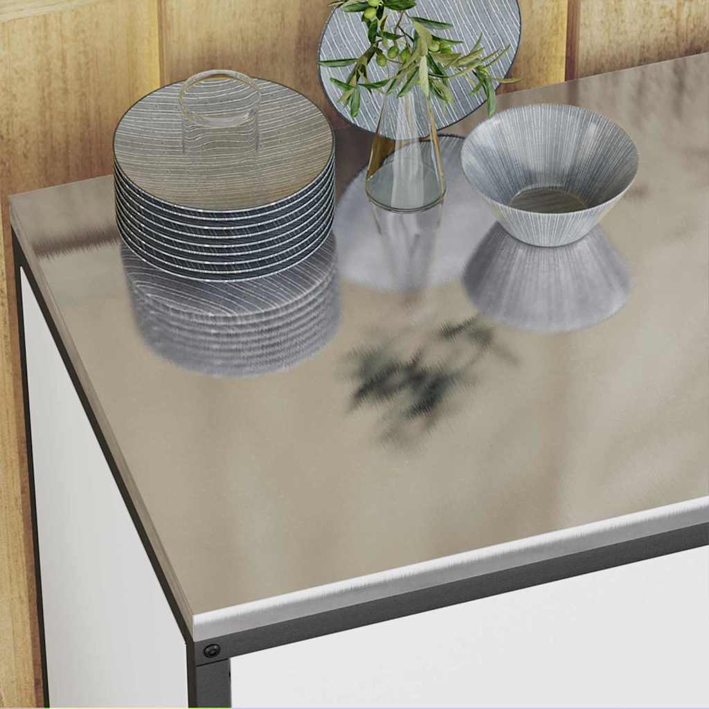 Kitchen storage set 3 pcs White 180 x 50 x 92 cm