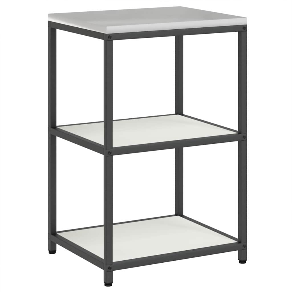 Kitchen storage set 3 pcs White 180 x 50 x 92 cm