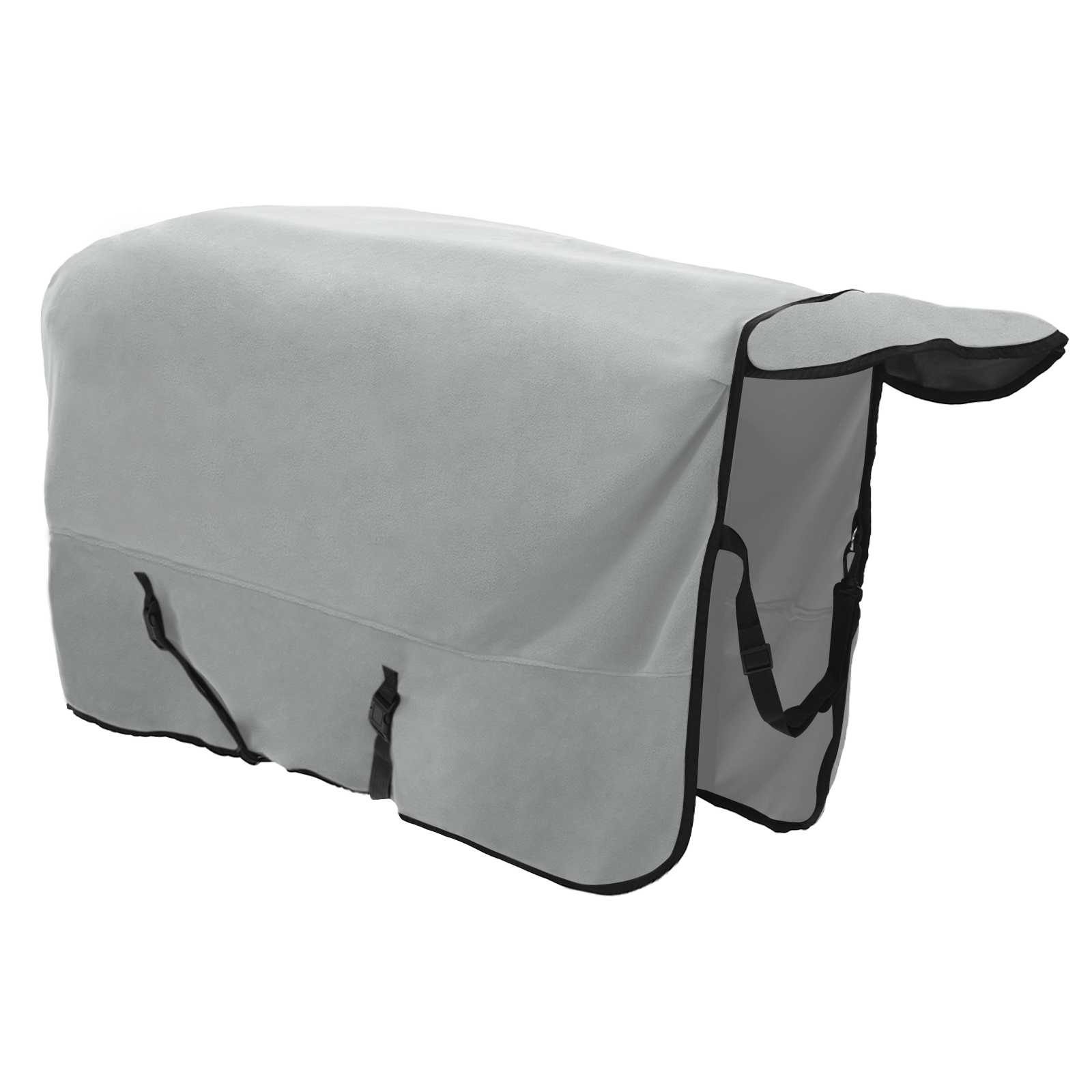 Horse Blanket Light Gray and Pink Polyester