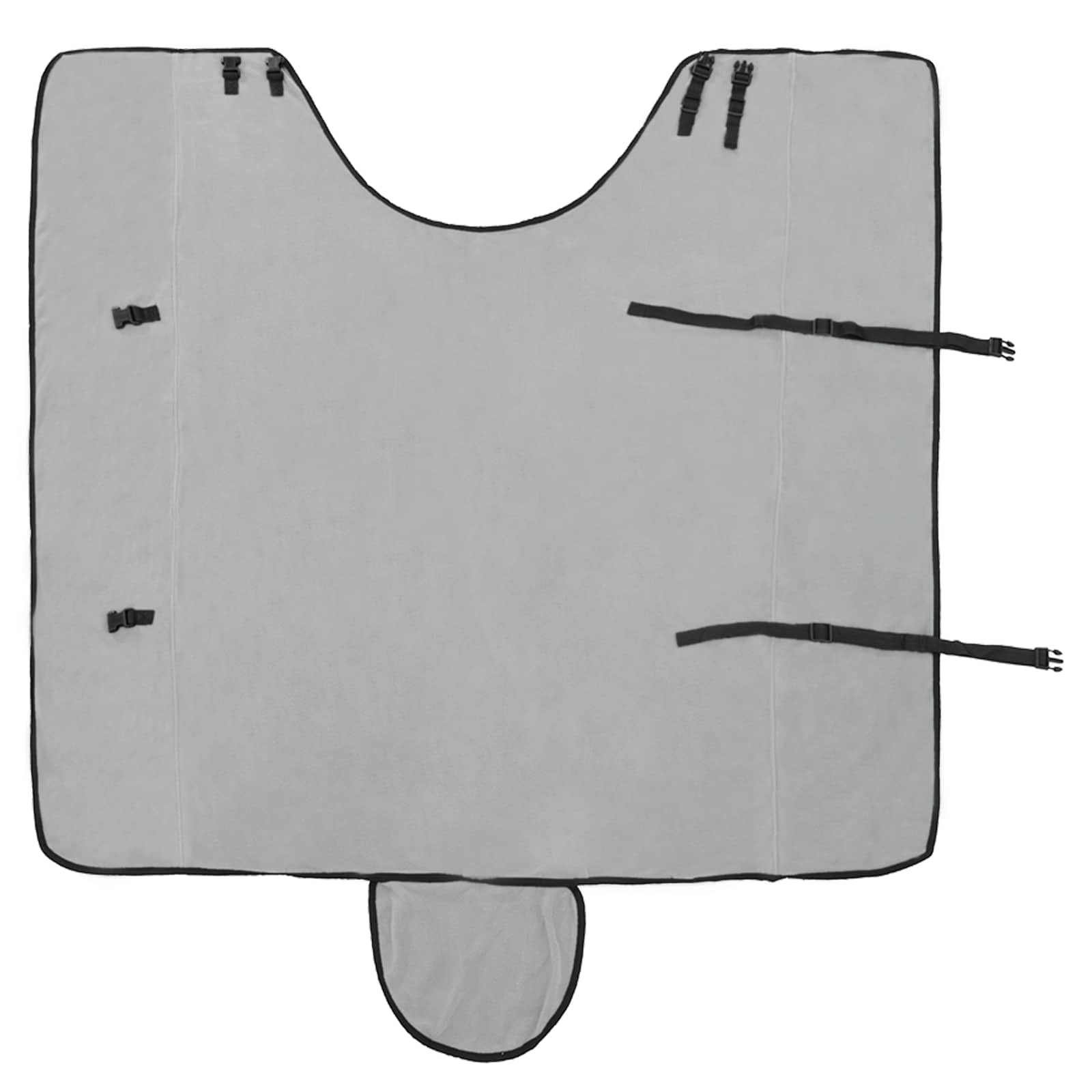 Horse Blanket Light Gray and Pink Polyester