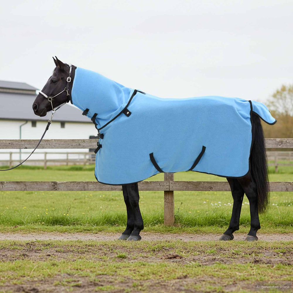 Horse Blanket Full Aquamarine Polyester