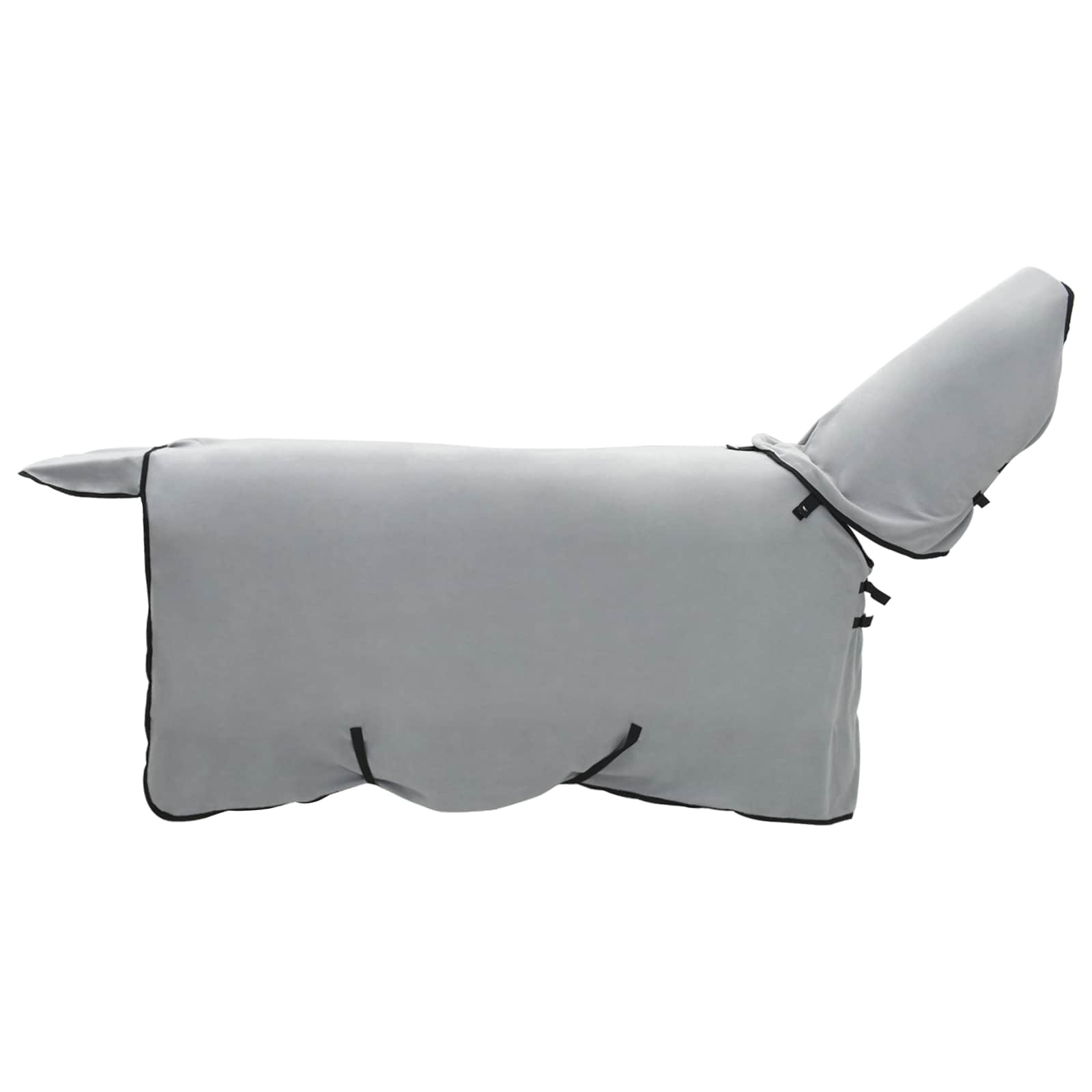Horse Blanket Light Gray and Pink Polyester