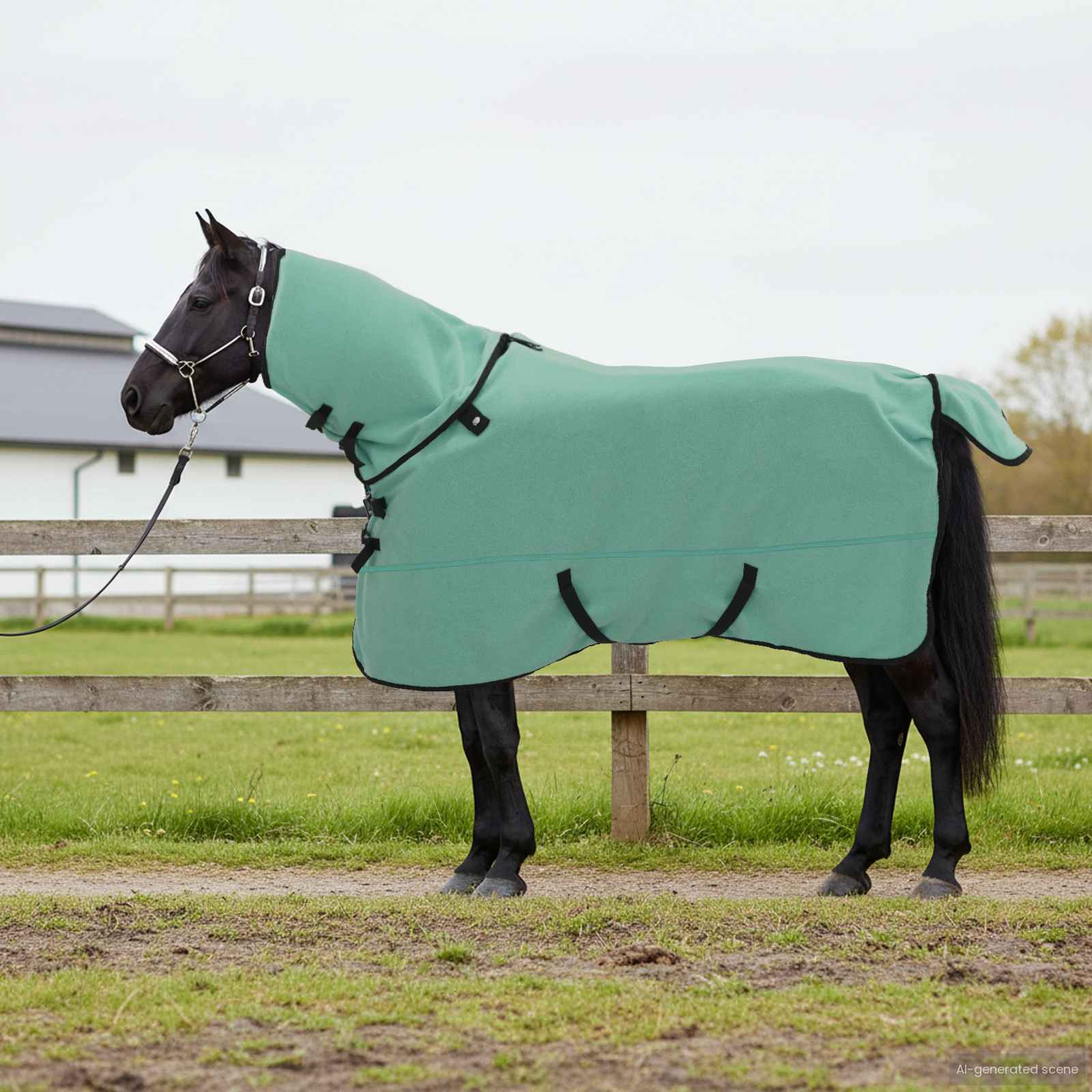 Horse blanket Special green Polyester
