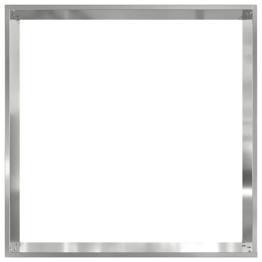 Vejo kraštas Sidabro 40 x 40 x 13 cm Cinkuota plienas
