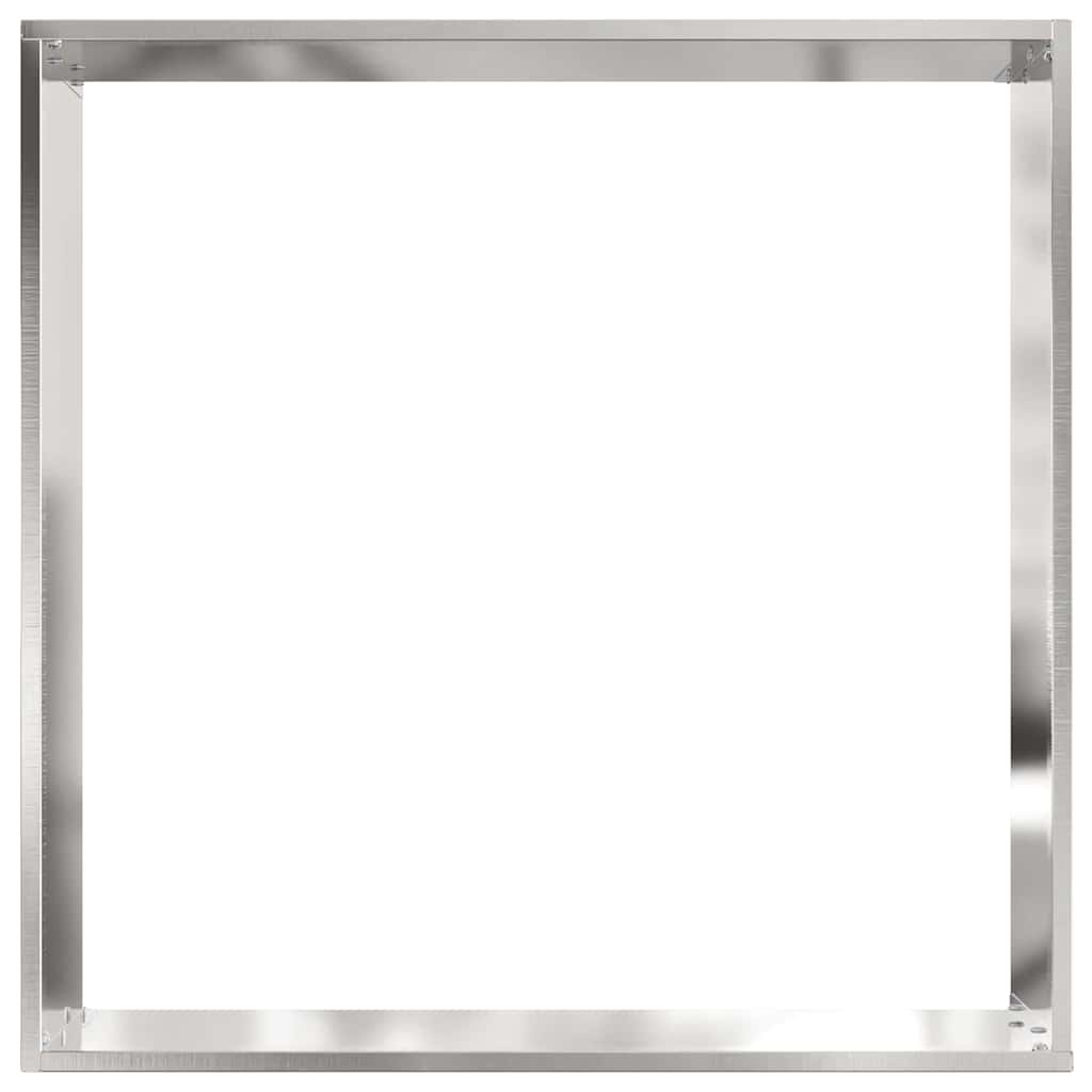 Vejo kraštas Sidabro 50 x 50 x 13 cm Nerūdijantis Plienas