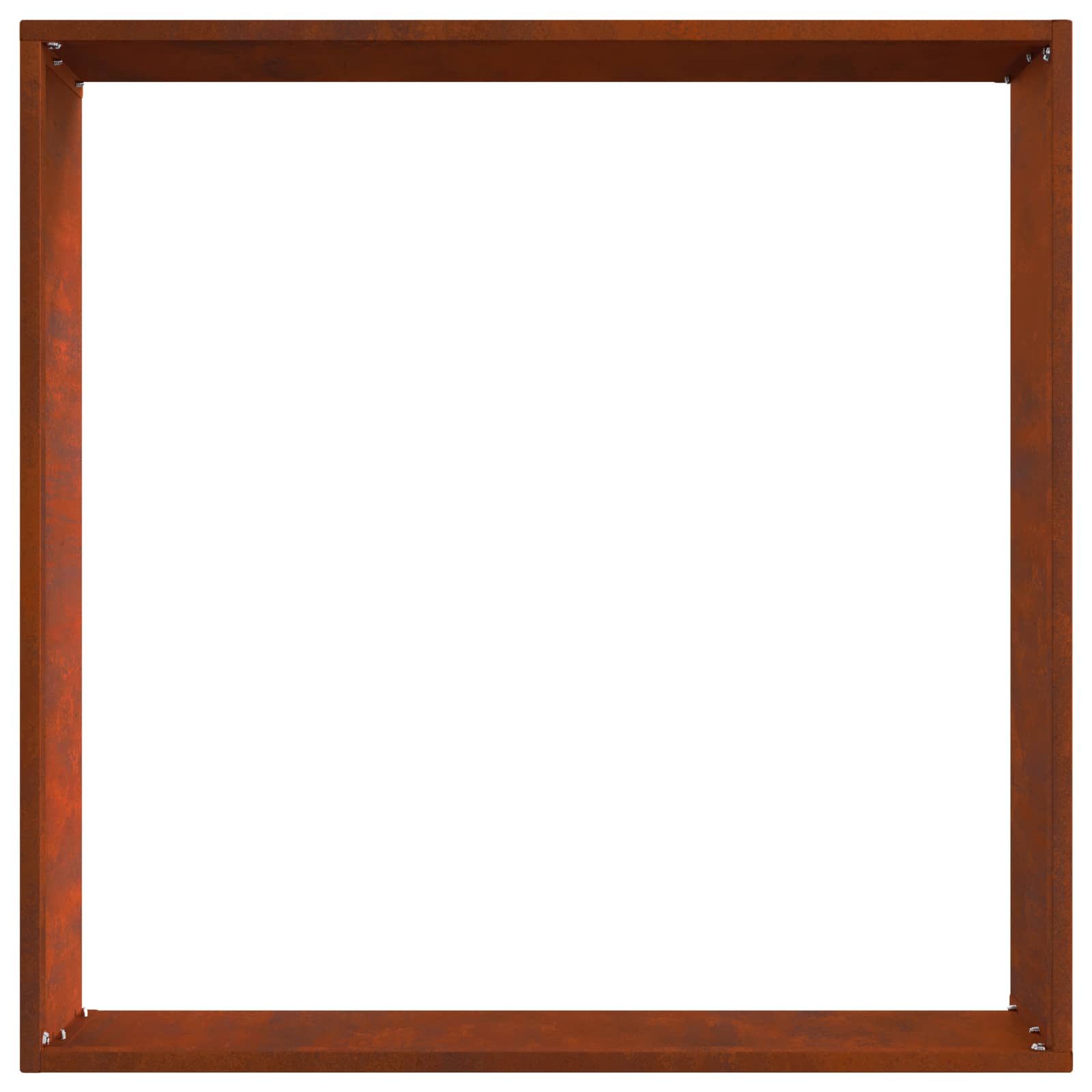 Vejo kraštas 6 pcs Rūdijanti 50 x 50 x 13 cm