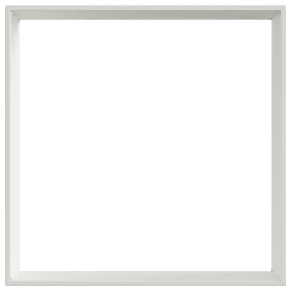 Vēja mala Balta 60 x 60 x 13 cm Tērauds