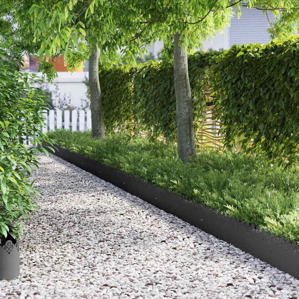Vejos borteliai 20 pcs Juoda 103 x 0,05 x 22 cm Plienas